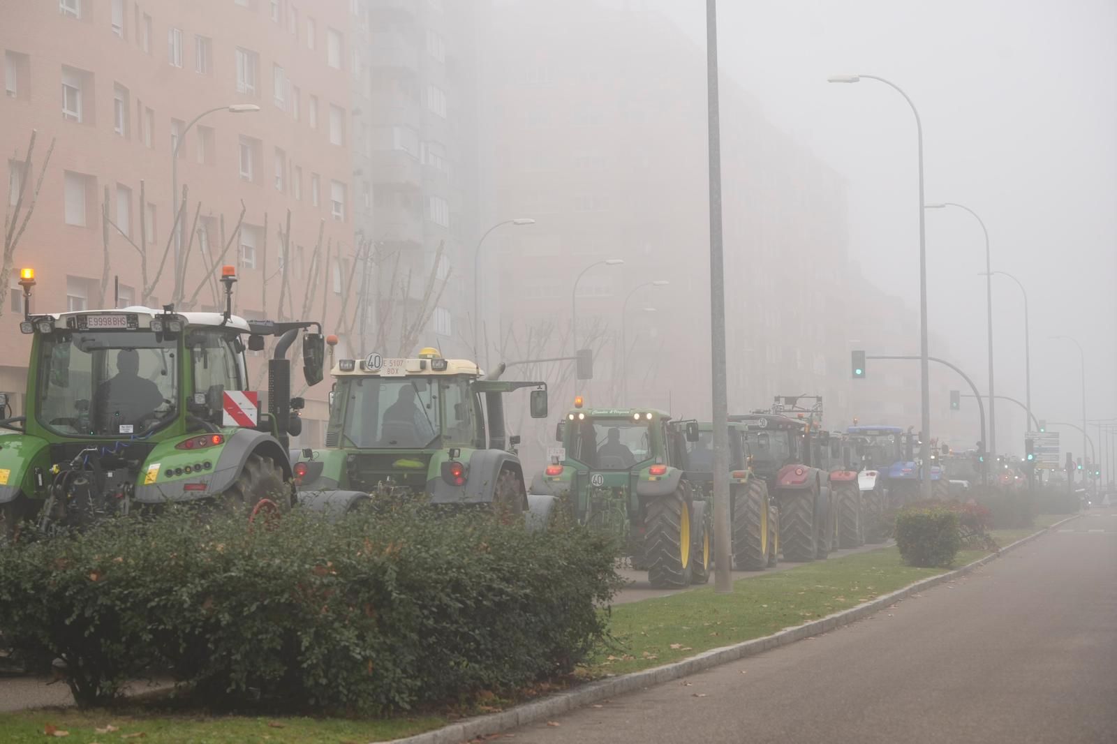 GALERÍA | Segundo día de tractoradas en Zamora