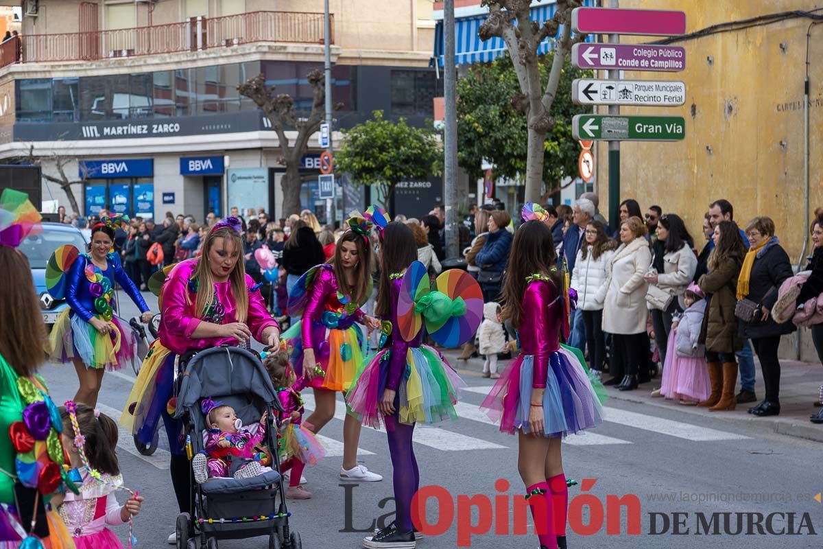 Los niños toman las calles de Cehegín en su desfile de Carnaval