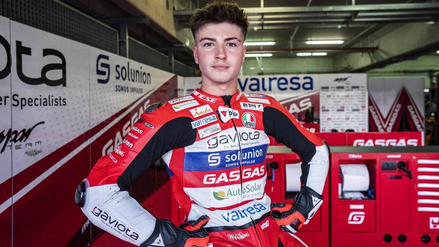 Izan Guevara dará el salto a Moto2 la próxima temporada de la mano de Aspar Team