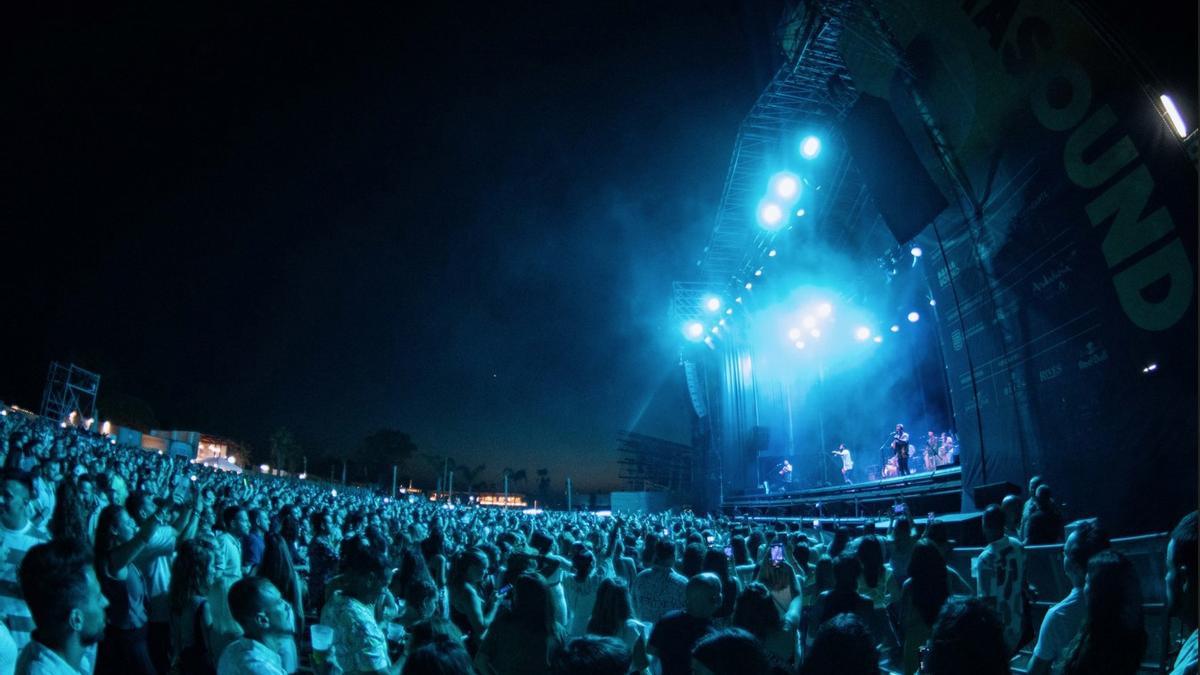 Personas disfrutan de un concierto, en una imagen de archivo.
