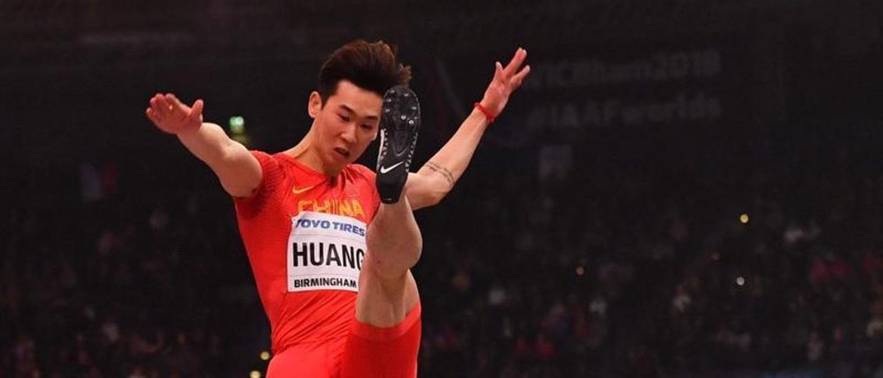 El chino Changzhou Huang dará lustre al concurso de salto de longitud.