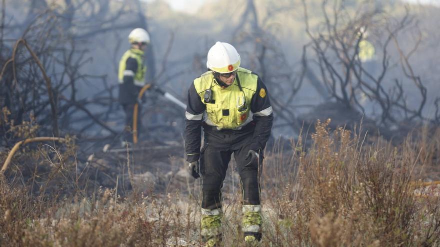 El juez imputa solo dos incendios al presunto pirómano de El Saler