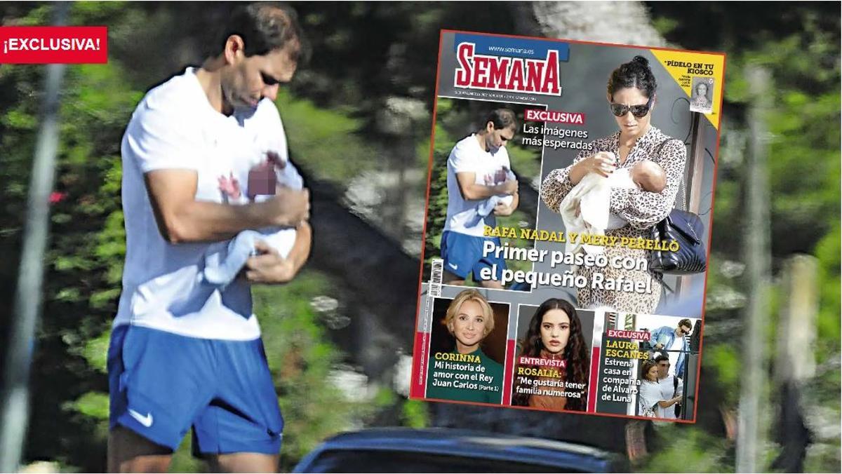 La revista 'Semana' publicó las primeras imágenes del bebé