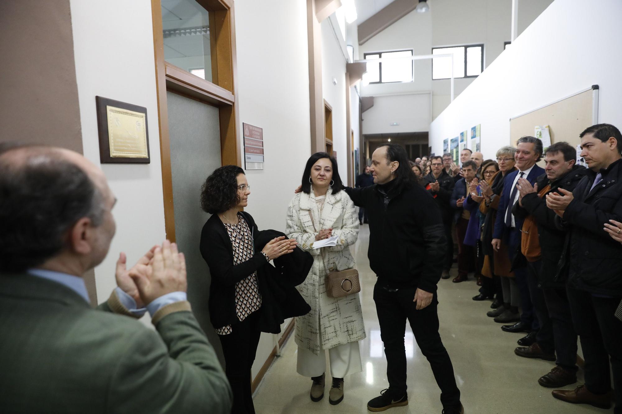 En imágenes: Homenaje al catedrático Paolo Priore en la Escuela Politécnica de Ingeniería de Gijón