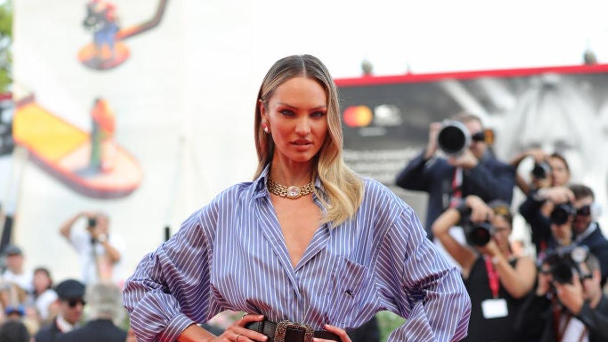 Compra el look de Candice Swanepoel en el Festival de Cine de Venecia