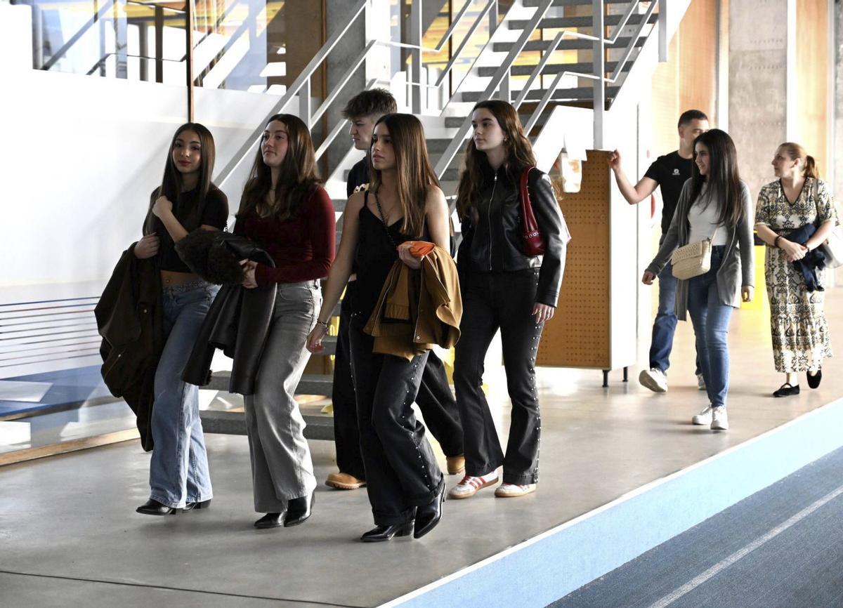 341 estudiantes de bachillerato asistieron a la jornada de puertas abiertas del campus de Pontevedra. | RAFA VÁZQUEZ