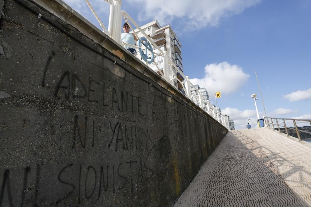 Domingo de calor y de atascos en Asturias