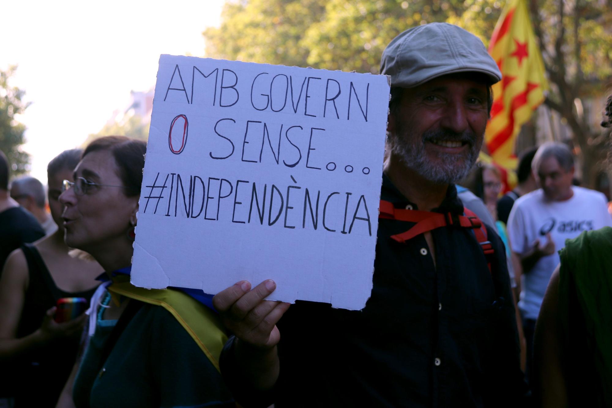 La Diada de Catalunya a Barcelona