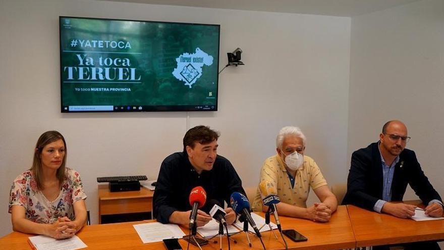 Teruel Existe exige «servicios» para avanzar en la reconstrucción