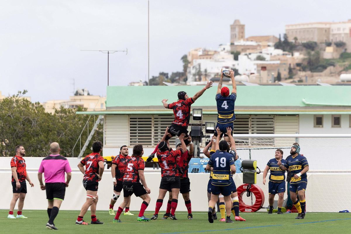 Primer partido en es Putxet: Ibiza Rugby-Menorca