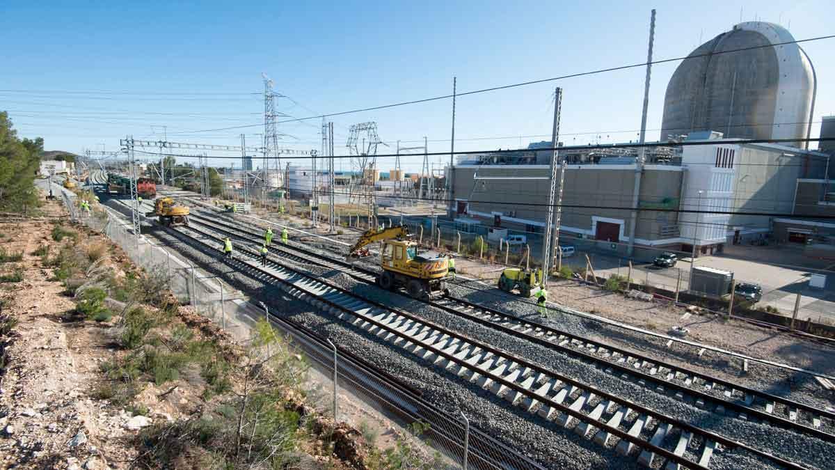 Conexión de la variante de tren de Vandellòs al corredor mediterráneo