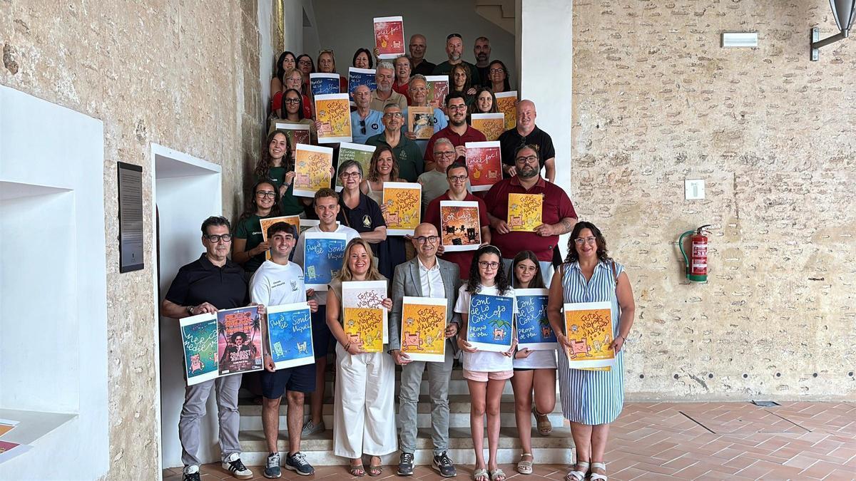 Acte de presentació de les festes d'Alaquàs, amb l'alcalde Toni Saura.