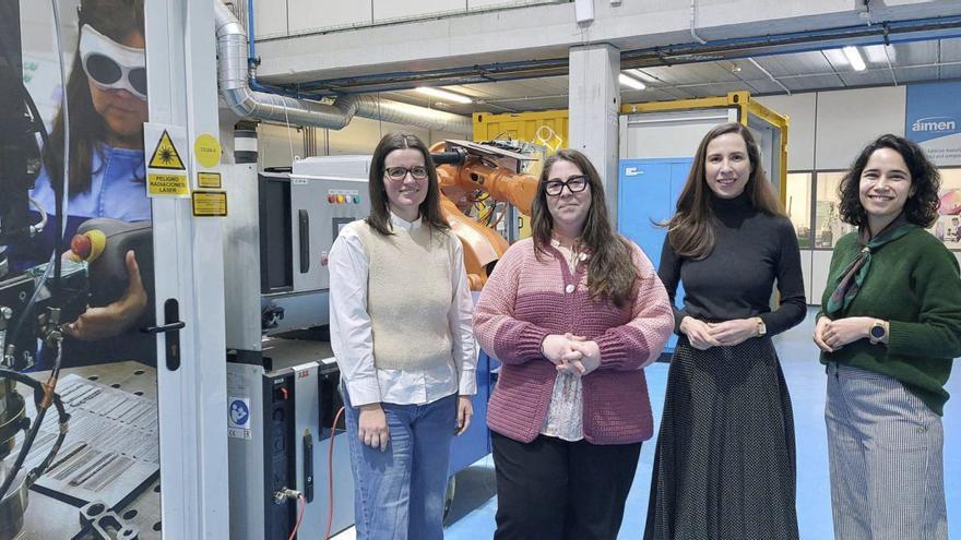 Aimen pone en valor el talento femenino, casi el 40% de su plantilla