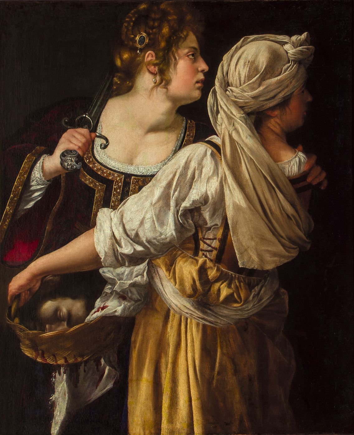 "Judith y su criada", Artemisia Gentileschi (1618-19)