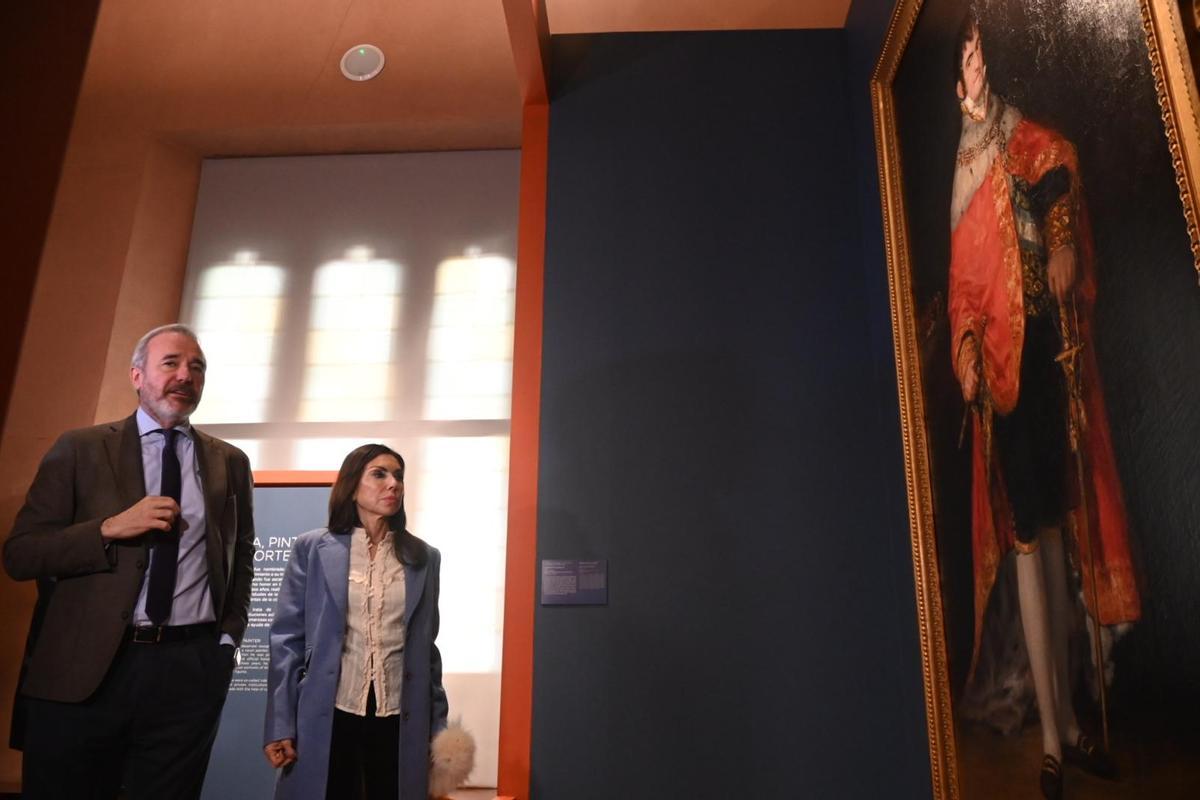 En imágenes | Las obras de Goya ya brillan en La Aljafería En imágenes | Las obras de Goya ya brillan en La Aljafería