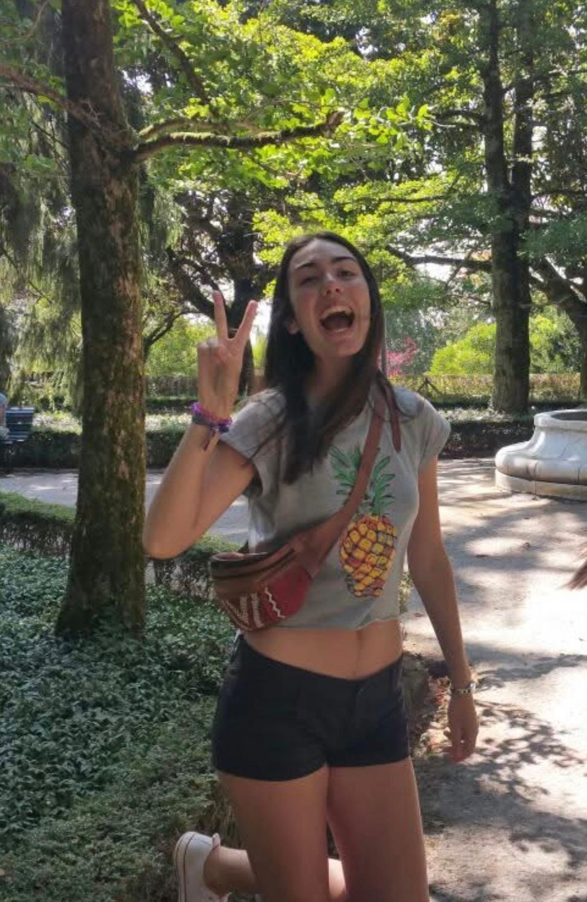 Una instantánea de Esher Estévez, el verano después de la selectividad.