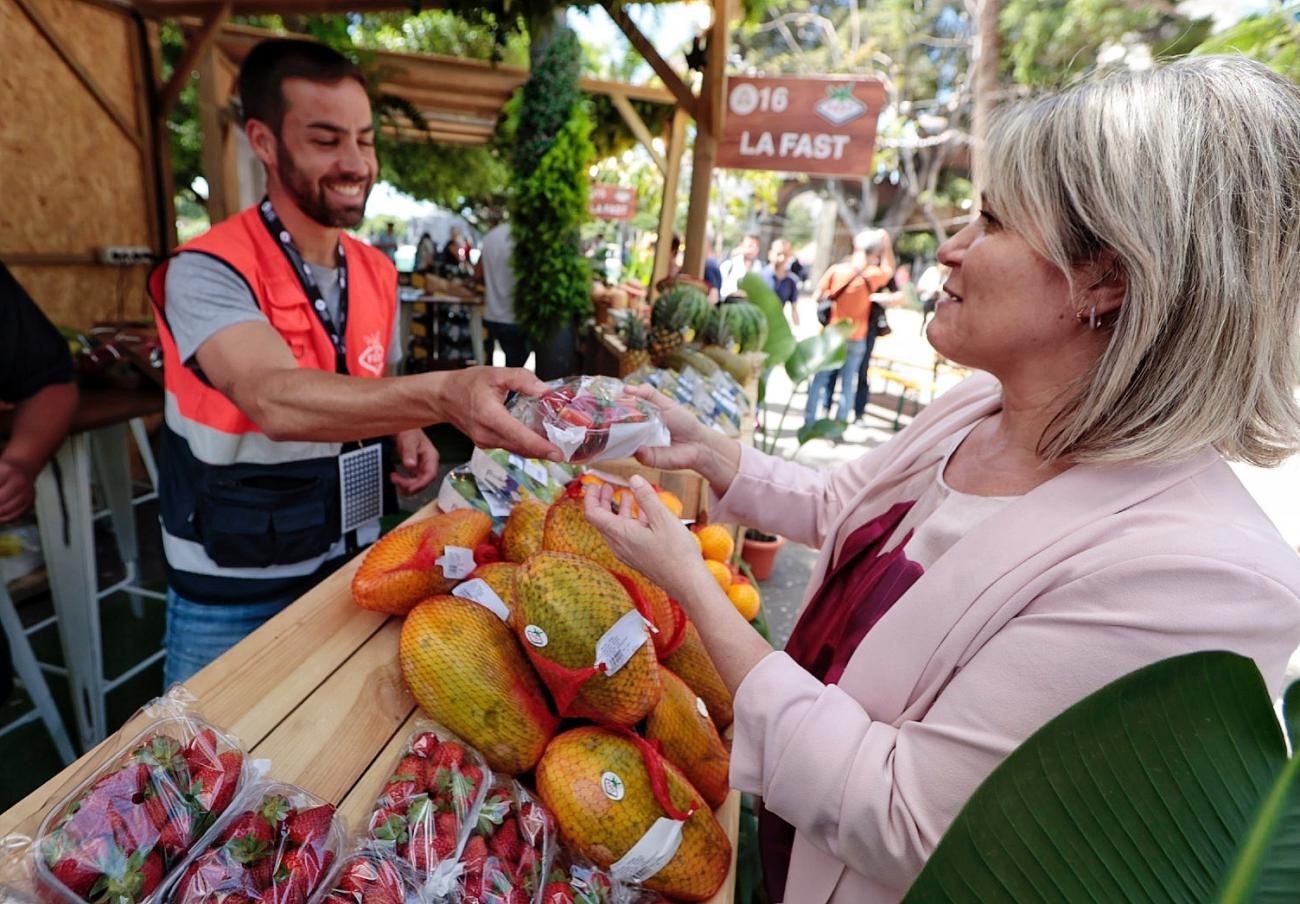 Inauguración de Agrocanarias en la Alameda del Duque de Santa Elena