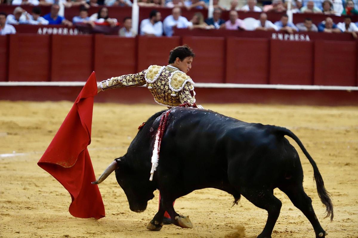 Roca Rey, en la plaza malagueña
