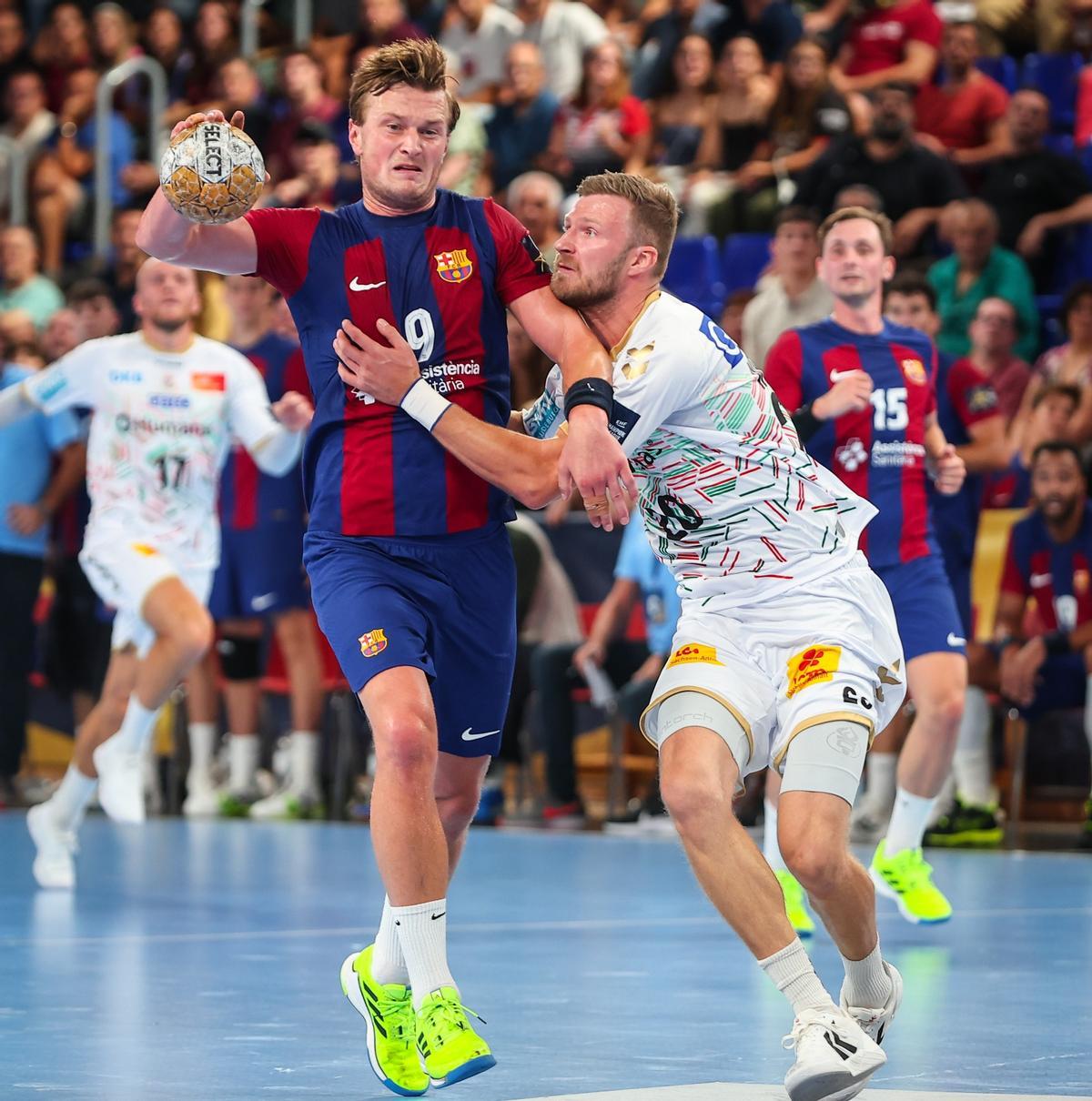 Las mejores imágenes del Barça - Magdeburgo