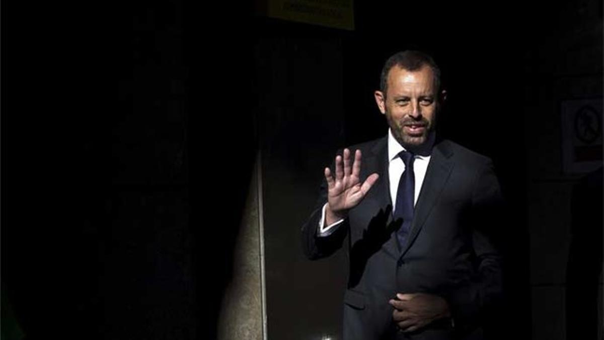 Rosell, declarando este lunes por el caso Neymar