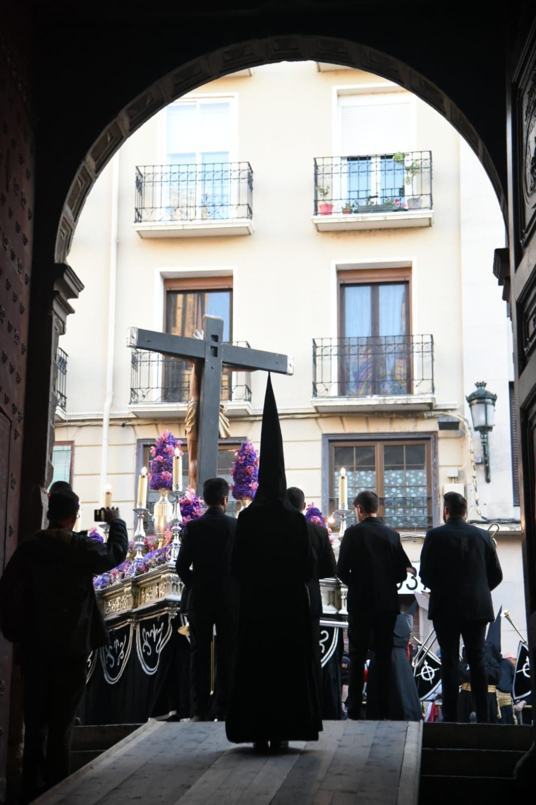 En imágenes | Procesiones del Jueves Santo en Zaragoza