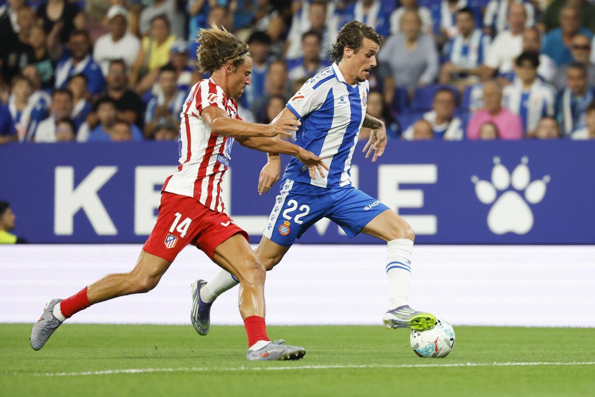 Espanyol - Atlético de Madrid de la primera vuelta.