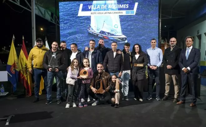 Entrega de trofeos de vela latina de la temporada 2023