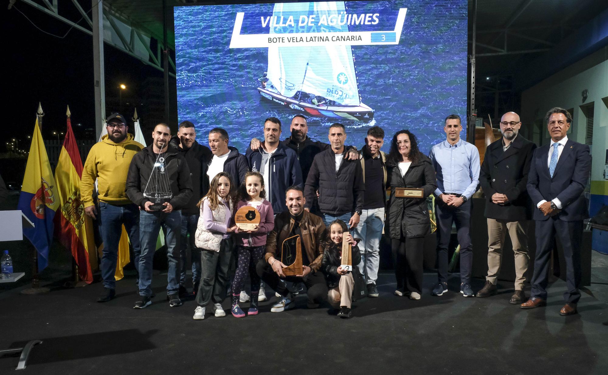 Entrega de trofeos de vela latina de la temporada 2023