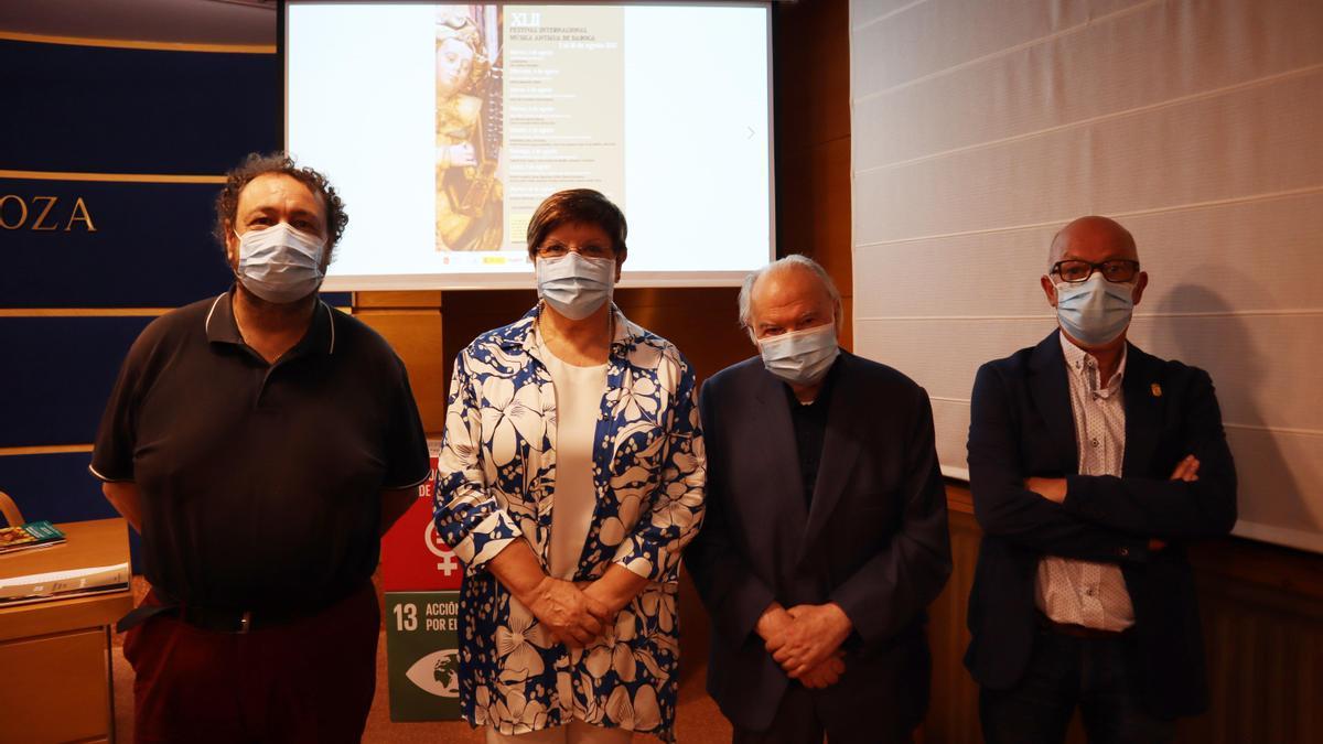 Presentación del festival internacional de música antigua de Daroca.