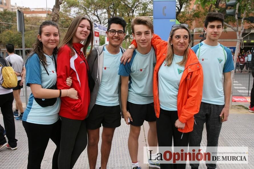 Media Maratón de Murcia: grupos y corredores