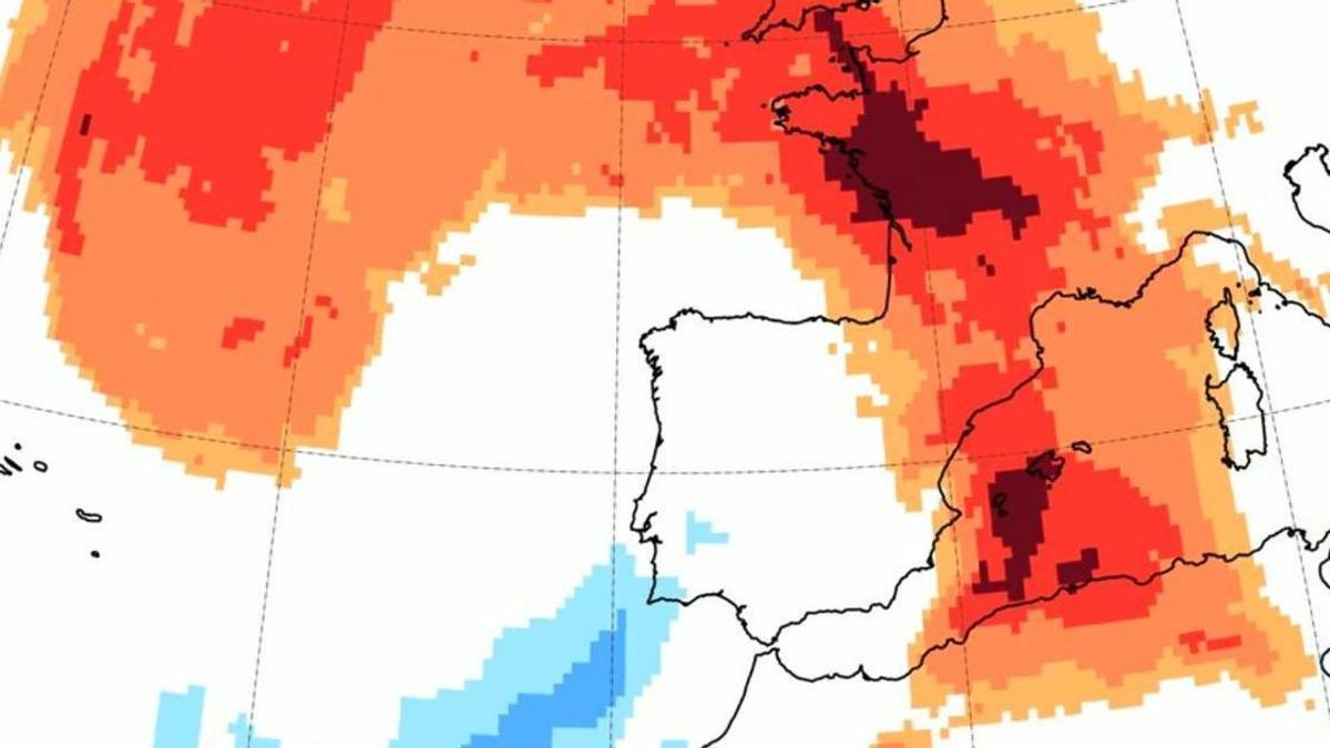 La próxima semana se esperan temperaturas por encima de los 40 grados en algunos puntos de la isla.