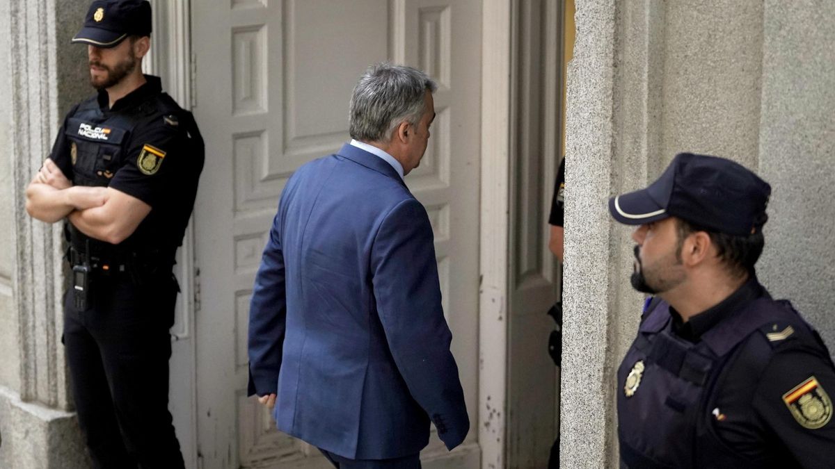 Santos Cerdán accede este lunes al Tribunal Supremo.