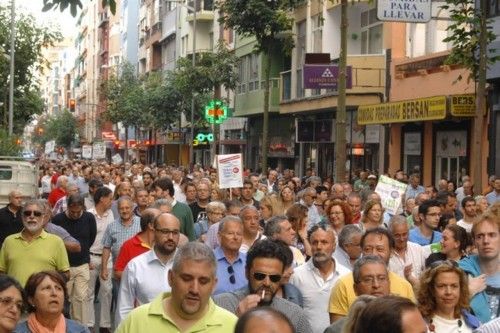 MANIFESTACION REFORMA ELECTORAL CANARIA