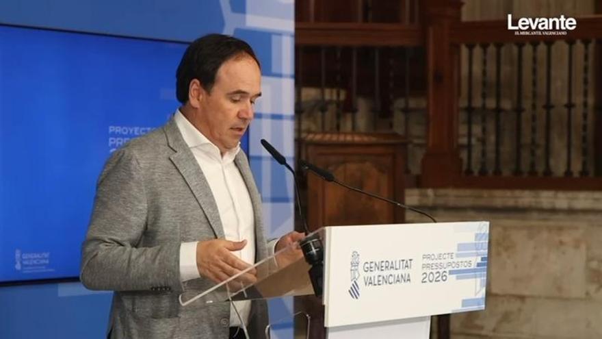 El Consell presenta un presupuesto de 33.305 millones