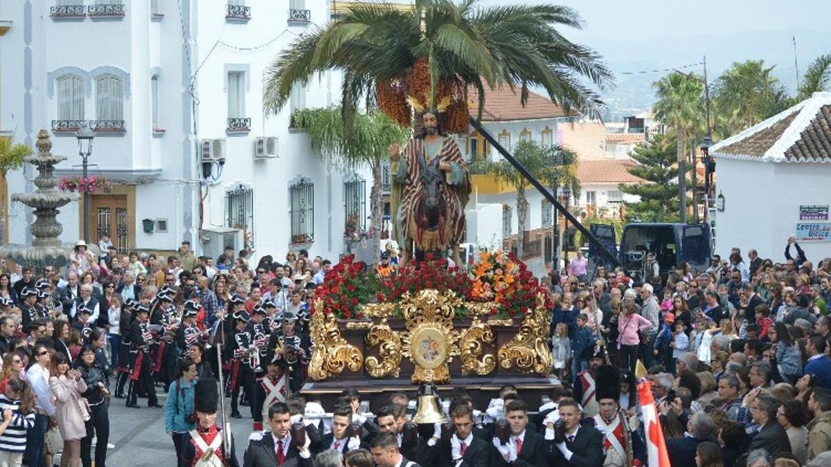La Pollinica, primera procesión de la Semana Santa de Alhaurín de la Torre