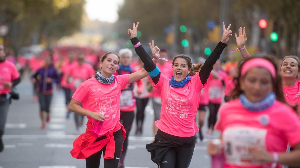 Recorregut i afectacions en el trànsit de la Cursa de la Dona a Barcelona