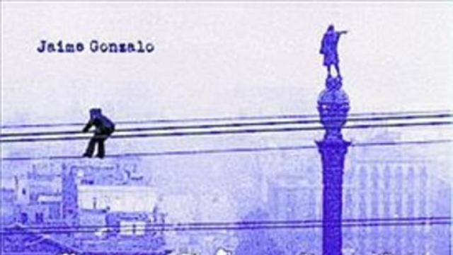 Tendre Tembles, en 1981, avistando un interior de manzana del Eixample.