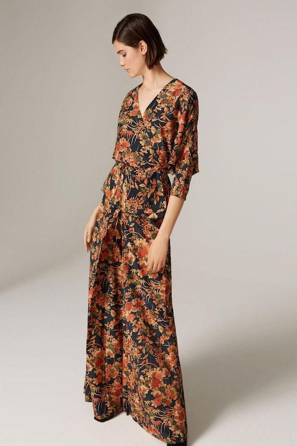 Blusa kimono, de Uterqüe, 89 euros