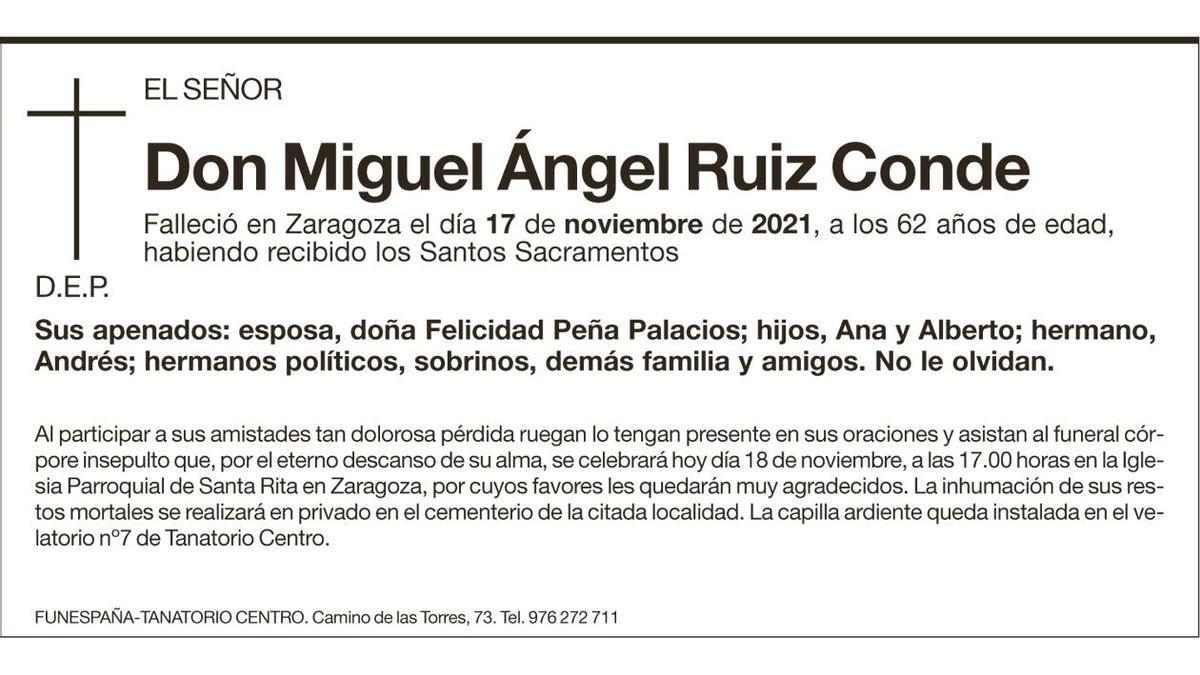 Miguel Ángel Ruiz Conde
