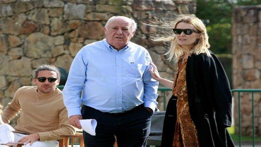 Amancio Ortega, su hija y Rafael del Pino, las tres mayores fortunas españolas