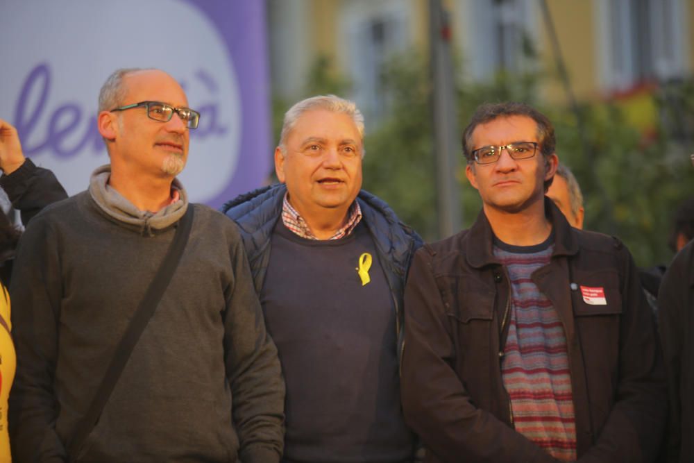 Concentración de Escola Valenciana en València