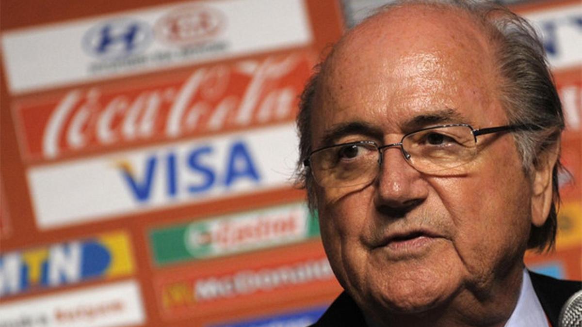 Joseph Blatter, presidente de la FIFA