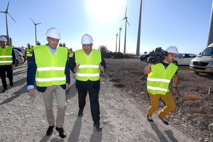 INAGURACION DEL MAYOR PARQUE EOLICO DE CANARIAS