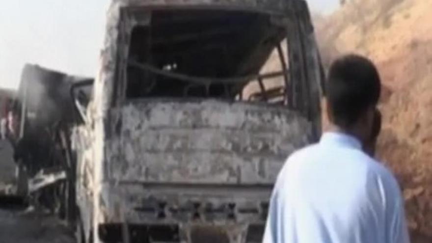 La colisión de dos autobuses deja al menos 40 muertos en Pakistán