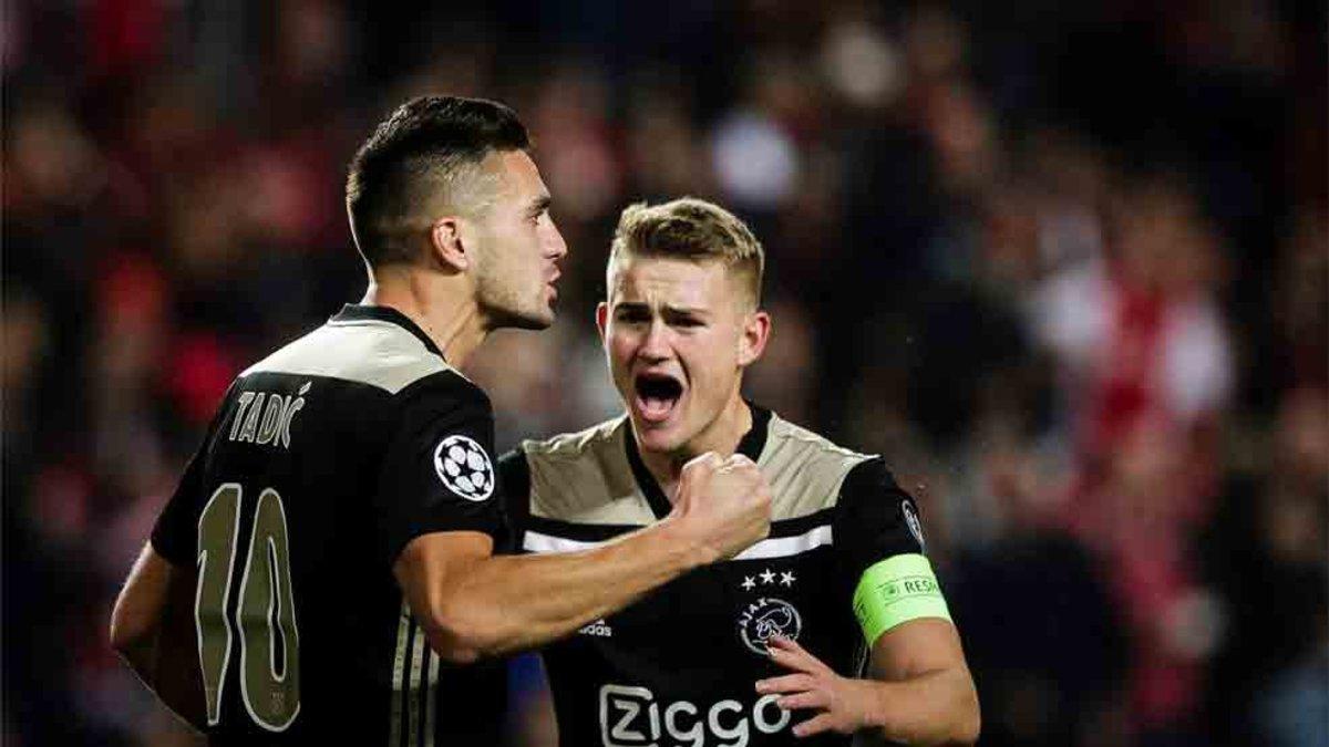 De Ligt es el capitán del Ajax de Amsterdam