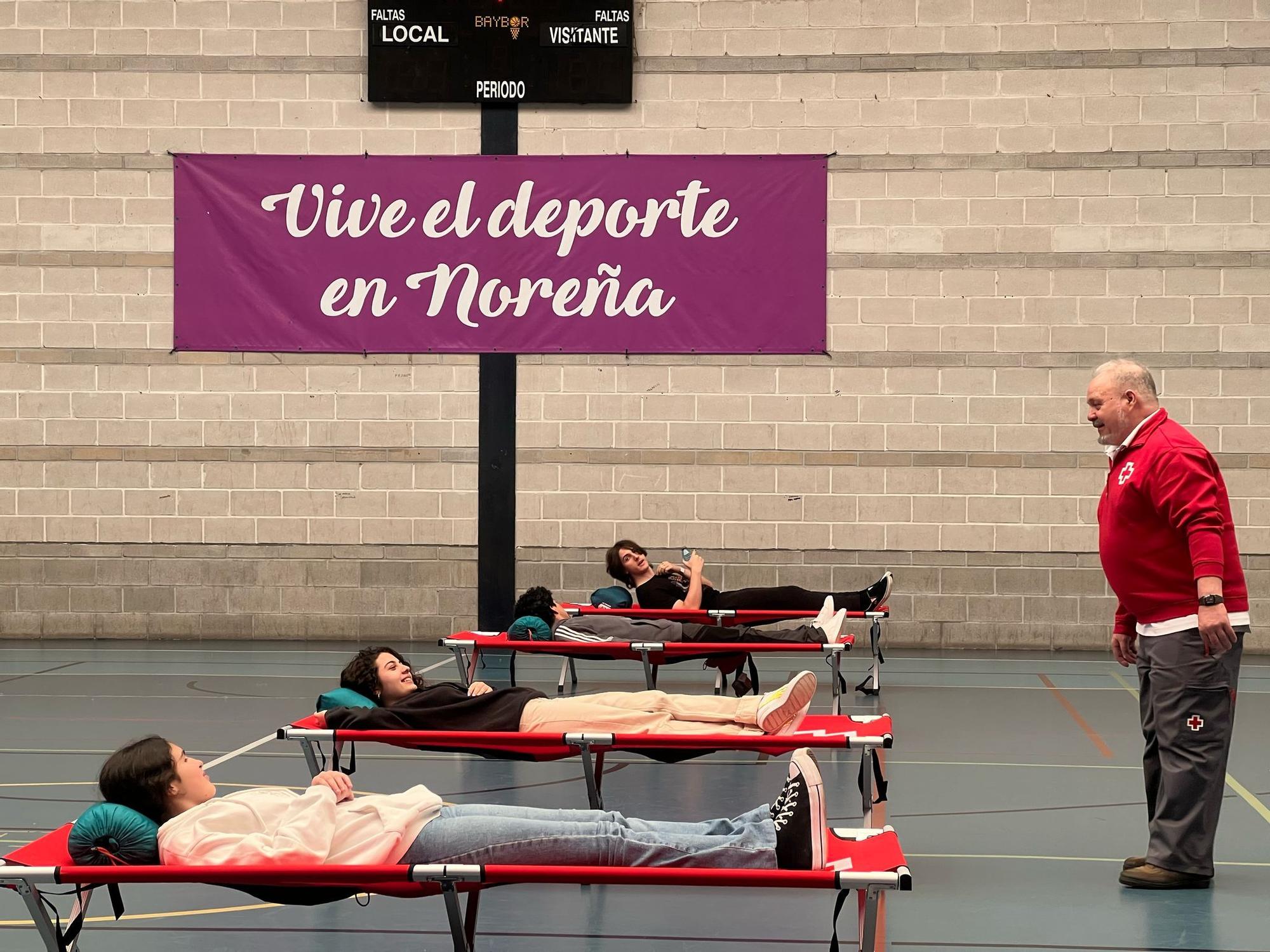 Así fue el simulacro de Cruz Roja ante catástrofes en Noreña
