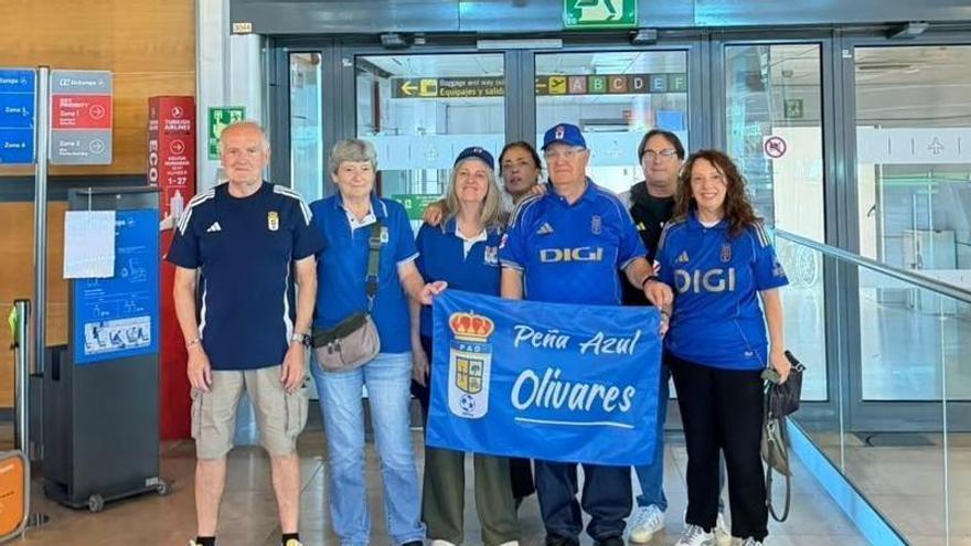 De Oviedo a Tánger para llegar al partido de Ceuta: el viaje de siete oviedistas para animar a su equipo