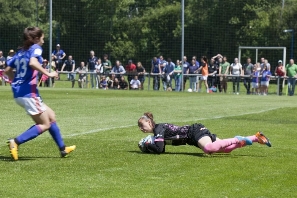 El partido del Oviedo femenino, en imágenes