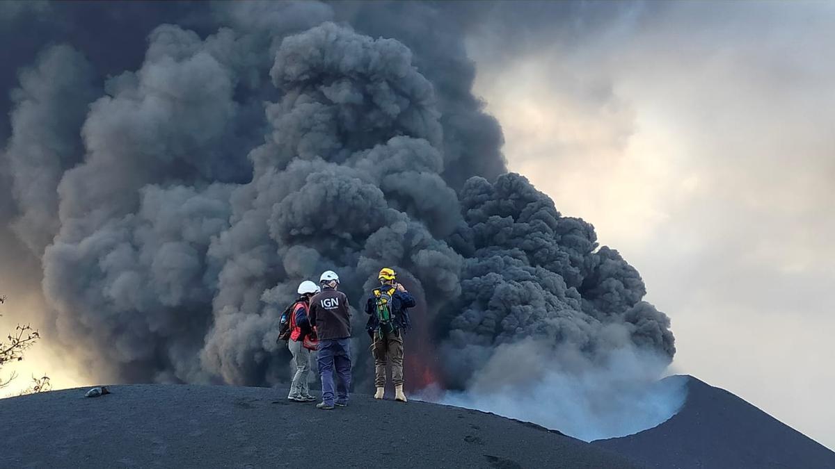 Erupción del volcán de La Palma en su día 50