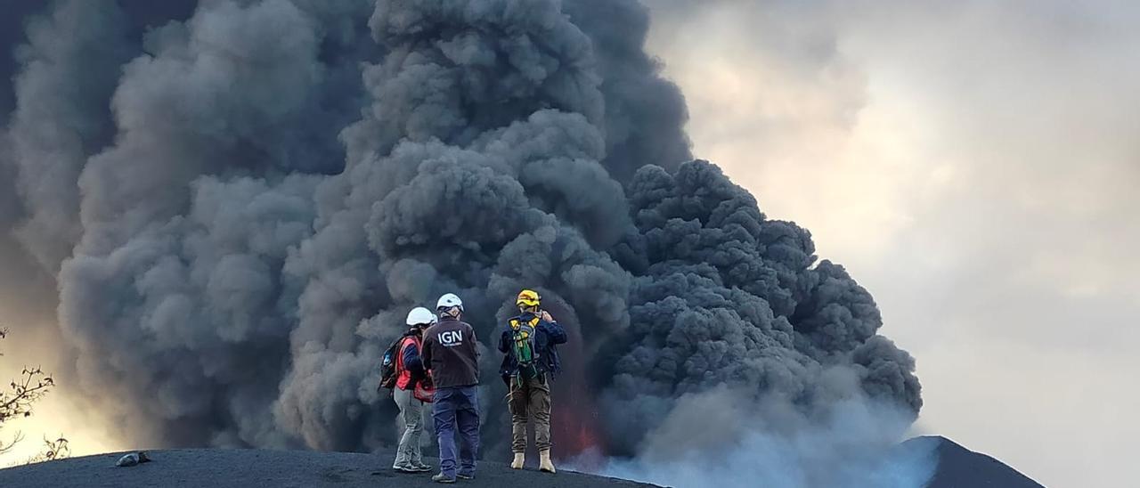 Erupción del volcán de La Palma en su día 50